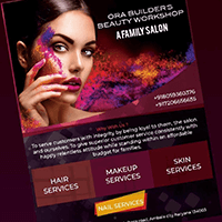 ORA BUILDER'S BEAUTY WORKSHOP A FAMILY SALON