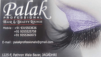 PALAK PROFESSIONAL HAIR&BEAUTY LOUNGE